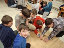 Szkolne zimowisko w Serpelicach nad Bugiem